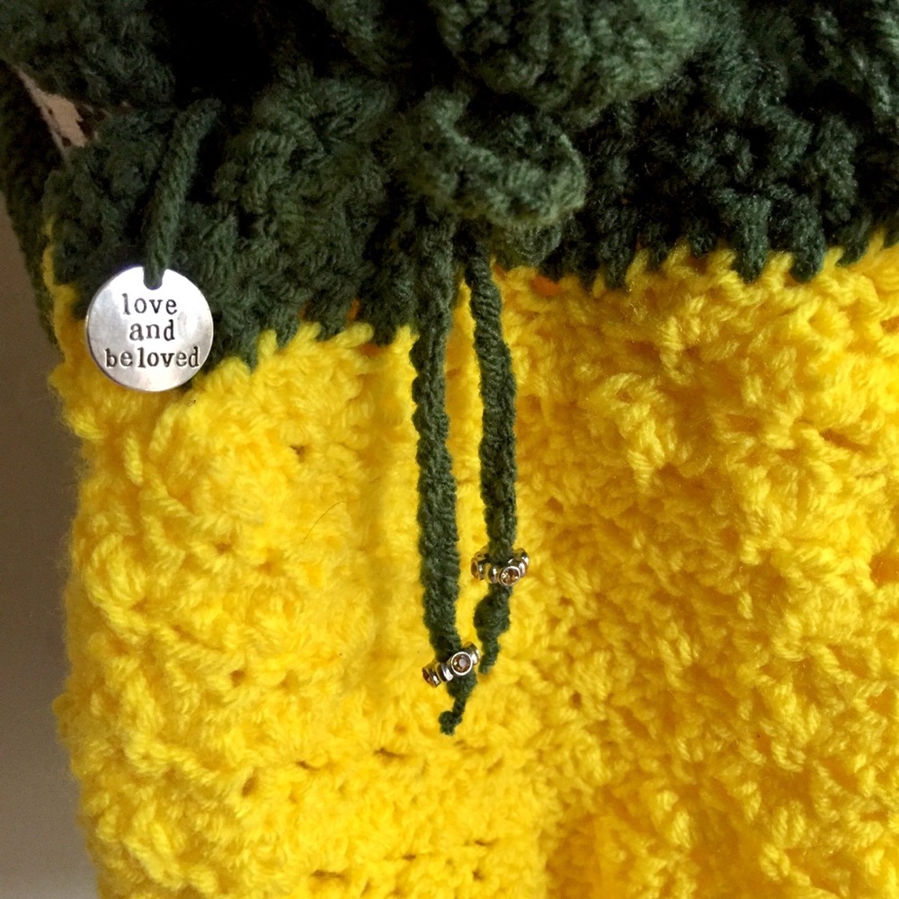 Crochet pineapple backpack - Picture 4 of 4